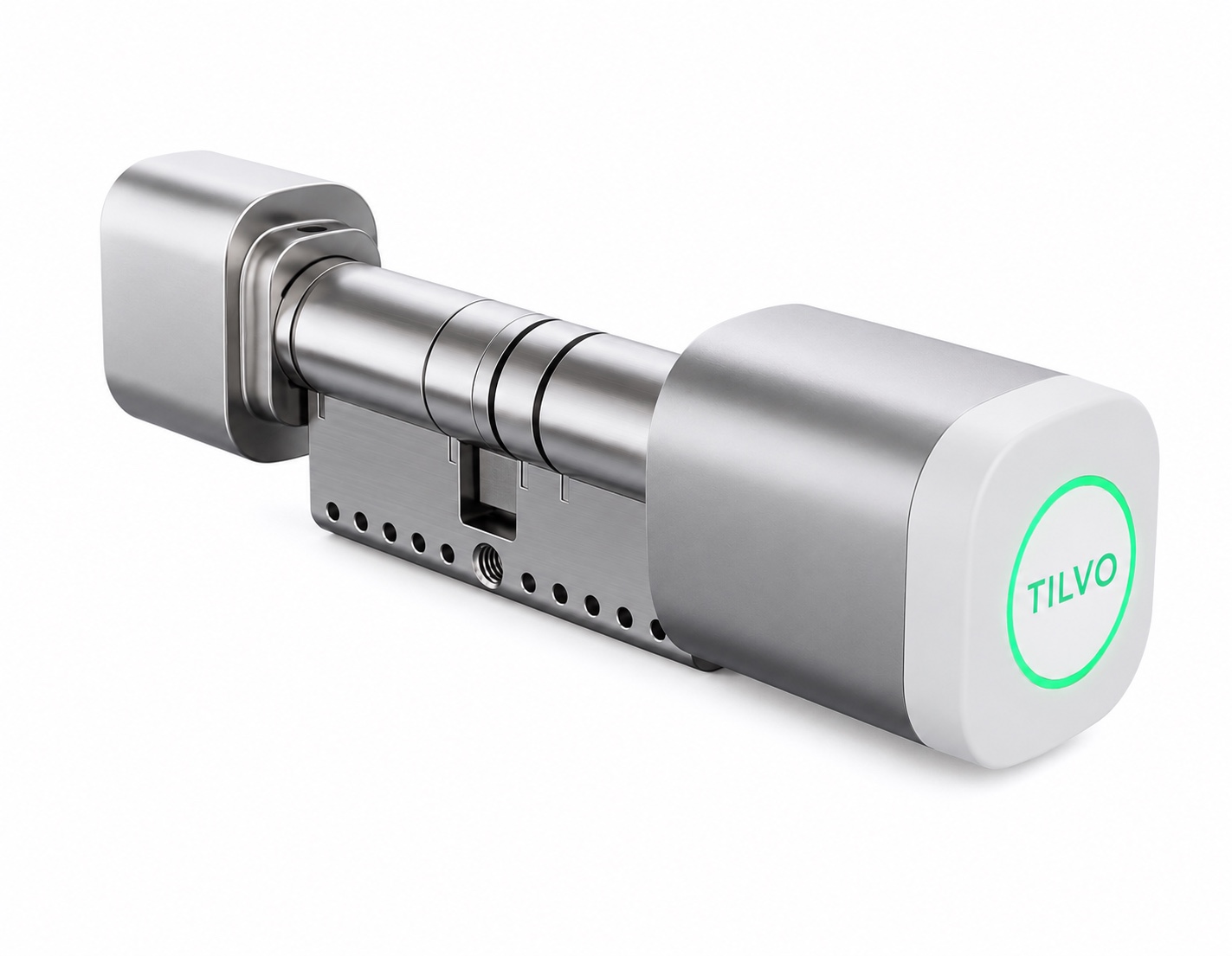 TILVO elektronischer Türzylinder mit Innenknauf und Außenmodul