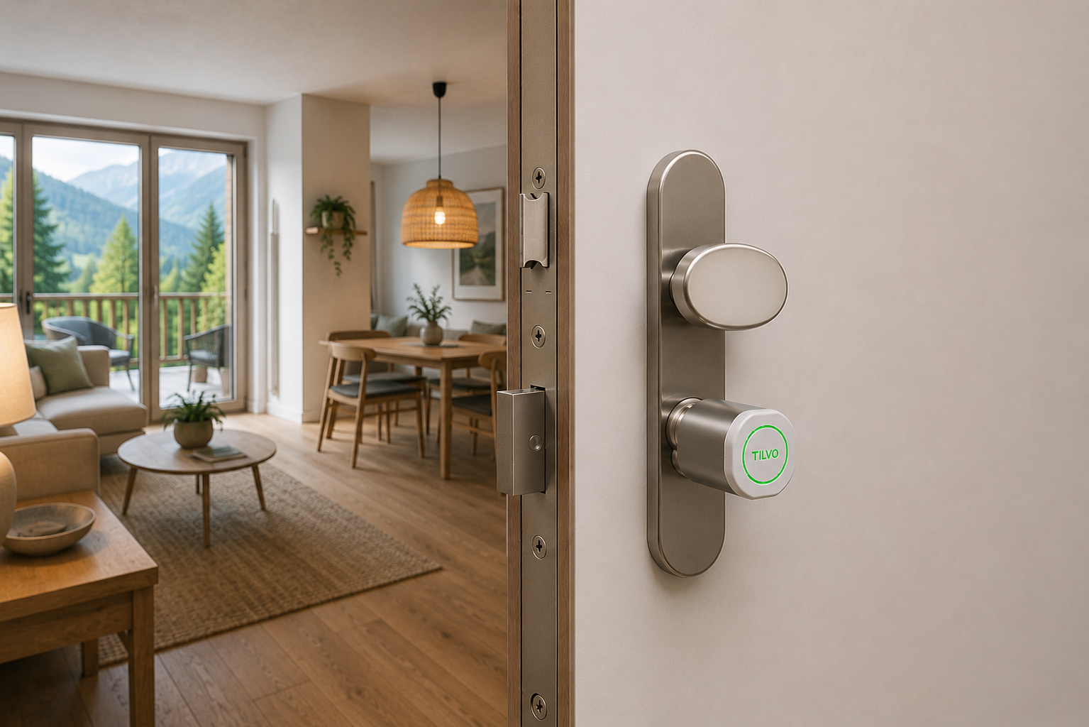 TILVO Smart Lock im Einsatz – Ferienwohnung